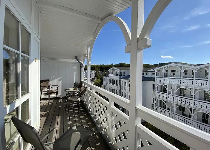 Апартаменты Seepark - Haus Goehren 550 - Penthouse Mit Balkon Зеллин