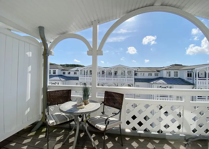 Апартаменты Seepark - Haus Goehren 550 - Penthouse Mit Balkon Зеллин